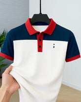 RedLine Classic – Premium Contrast Polo Shirt for Men
